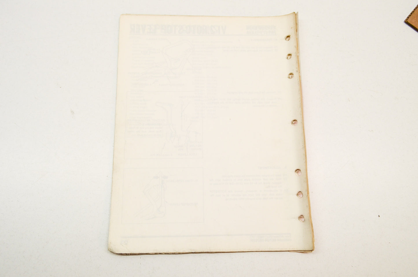 OEM Honda 6195901 Shop Manual HR17