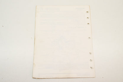 OEM Honda 61VA301Z Shop Manual Supplement HR194SXA