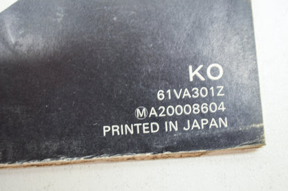 OEM Honda 61VA301Z Shop Manual Supplement HR194SXA