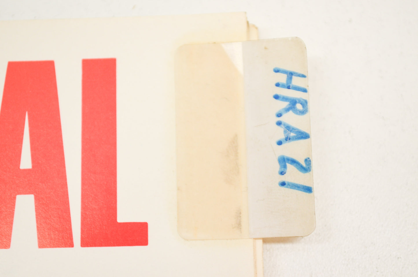 OEM Honda 6196300 Shop Manual HRA-21