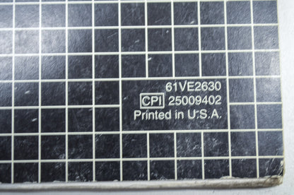 OEM Honda 61VE2630 Shop Manual Rotary Mower