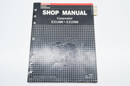 OEM Honda 61ZS000 Shop Manual Generator EZ1400 EZ2500