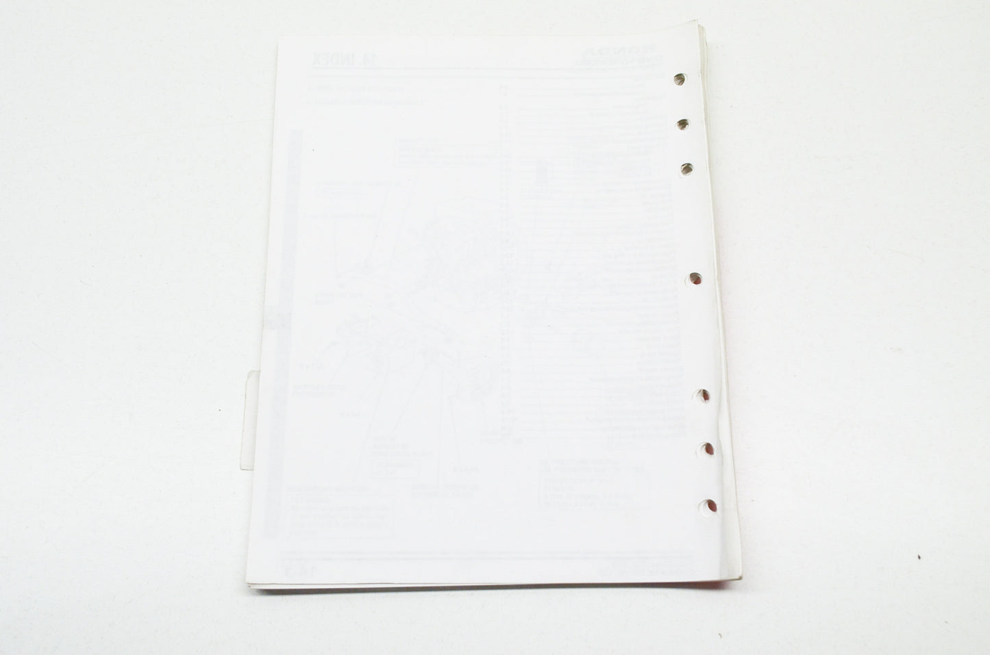OEM Honda Engines Shop Manual GX610K1 GX620K1