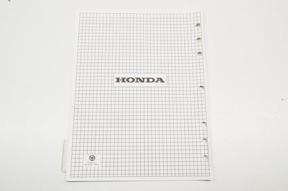 OEM Honda Engines Shop Manual Supplement GX610 GX620