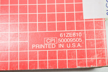 OEM Honda 61ZE810 GX340-GXV390 Service Manual