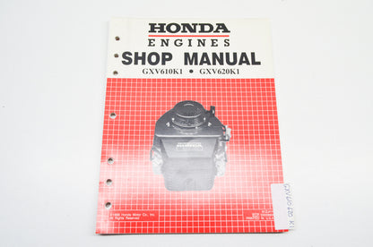 OEM Honda Engines Shop Manual GXV610K1 GXV620K1