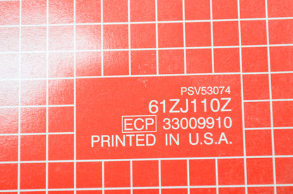 OEM Honda Engines Shop Manual GX670