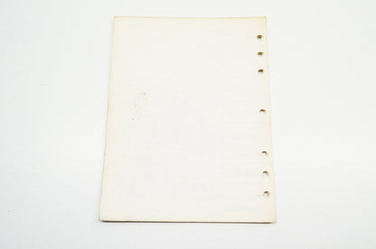 OEM Honda 6287101 Service Manual EG1500
