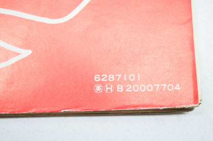 OEM Honda 6287101 Service Manual EG1500