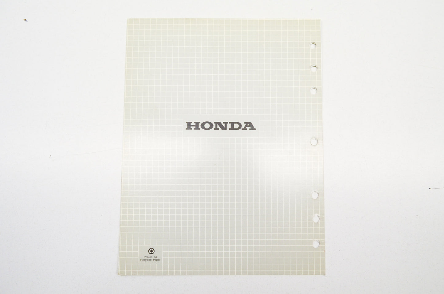 OEM Honda 61ZB101Y Shop Manual Supplement Generator EM1800X EM2500X EB2500X