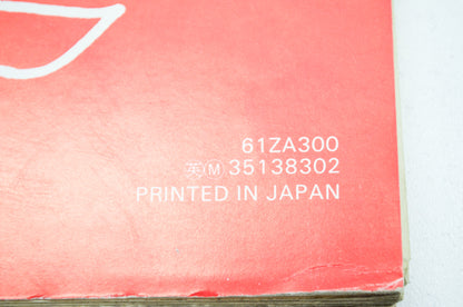 OEM Honda Shop Manual Generator EG1000Z EG1400Z EG1800Z EG2200Z