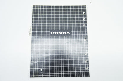 OEM Honda Shop Manual Generator EB3000c