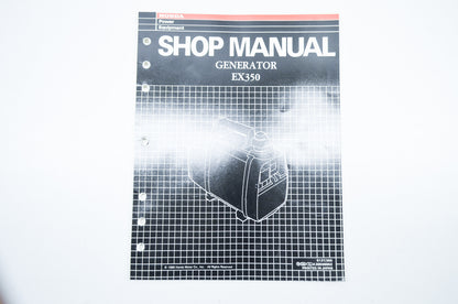 OEM Honda 61ZC300 EX350 Service Manual