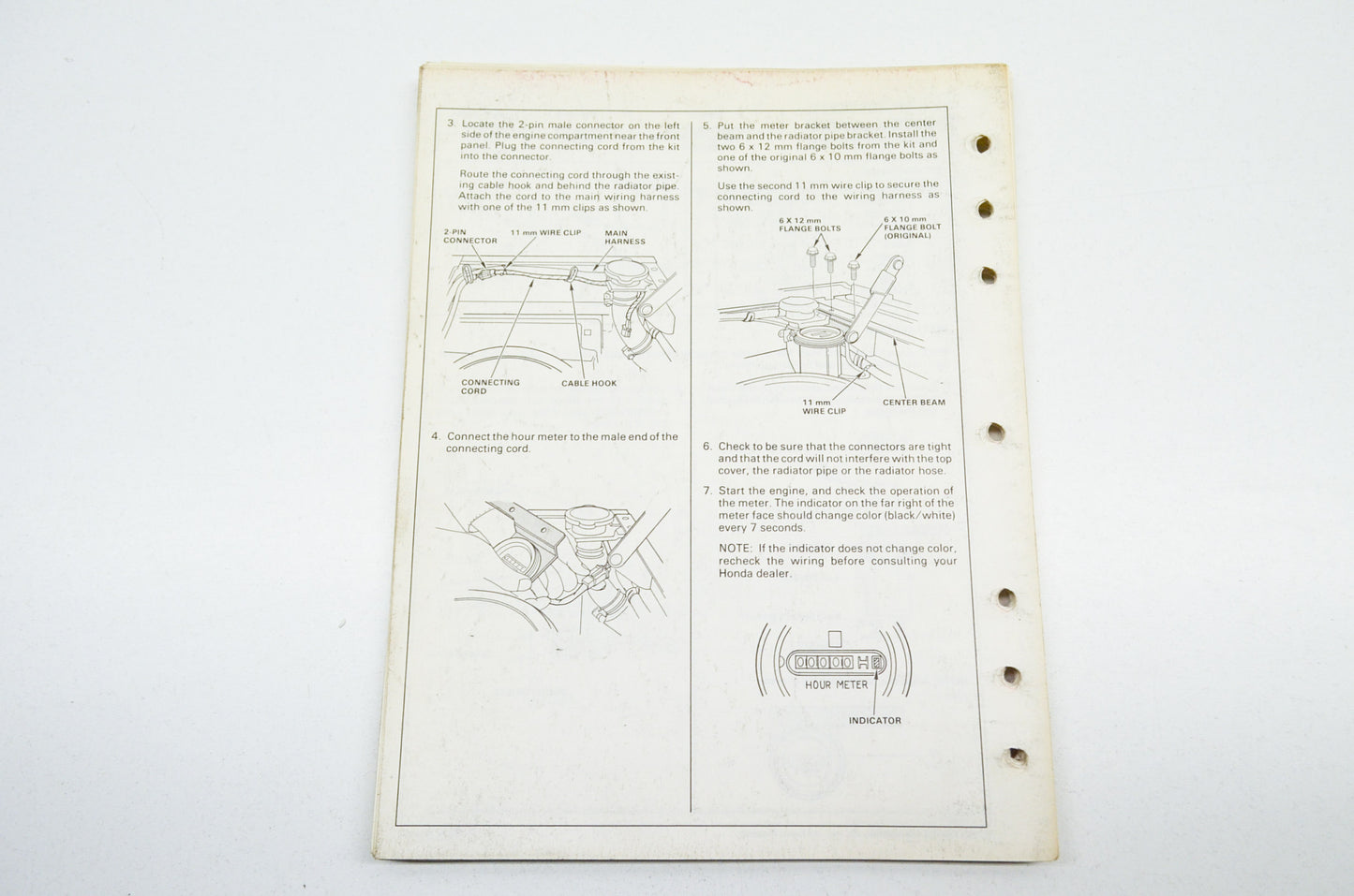OEM Honda Shop Manual EL5000 EX5500 ES6500