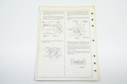 OEM Honda Shop Manual EL5000 EX5500 ES6500