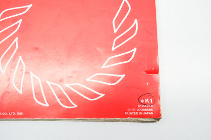 OEM Honda Shop Manual EL5000 EX5500 ES6500