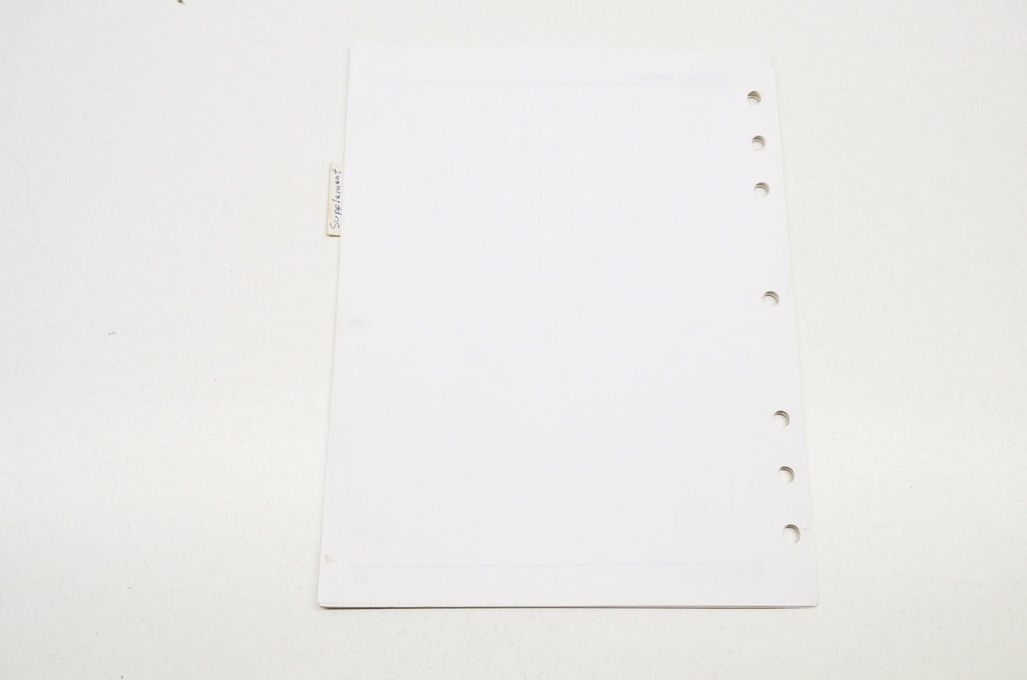 OEM Honda Shop Manual Supplement EX5500 ES6500