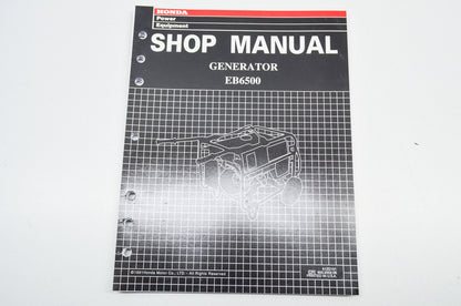 OEM Honda Shop Manual Generator EB6500