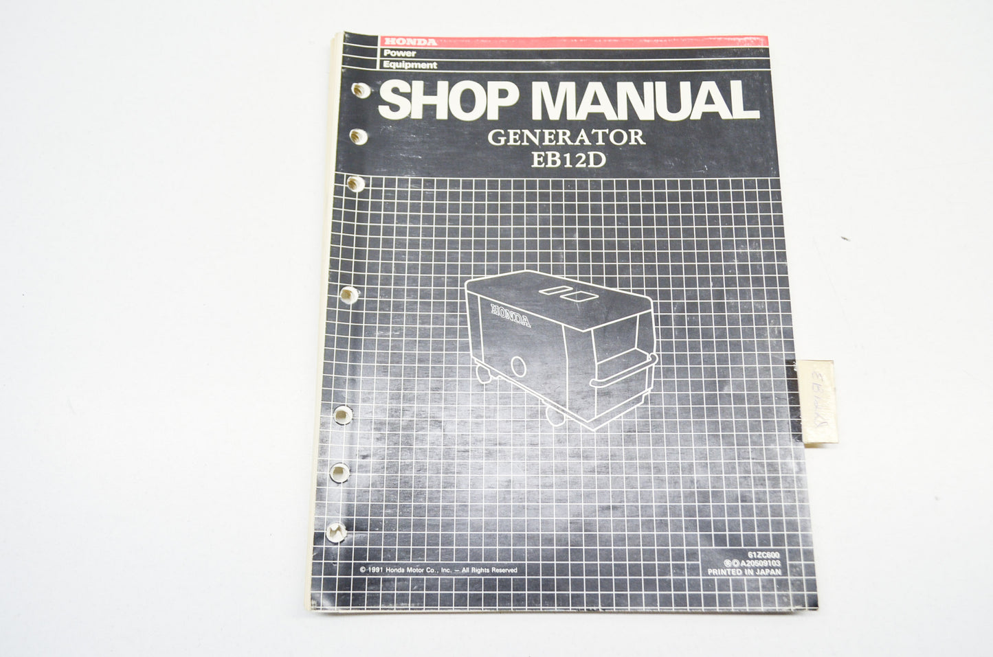 OEM Honda 61ZC600 EB12 Shop Manual