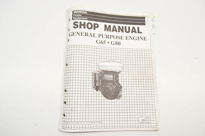 OEM Honda 6287301 Service Manual G65-G80