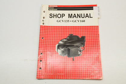 OEM Honda Shop Manual GCV135 GCV160