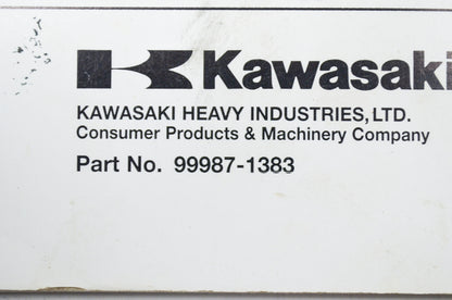 OEM Kawasaki 99987-1383 Owner's Manual KVF650D7F/E7F