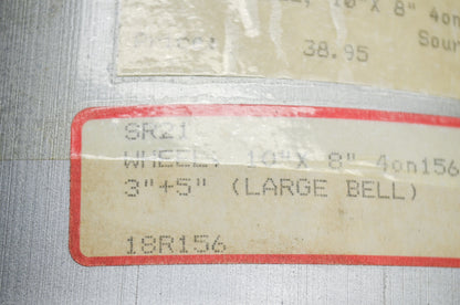 10x8 4x156mm Wheel Qty 2 NOS