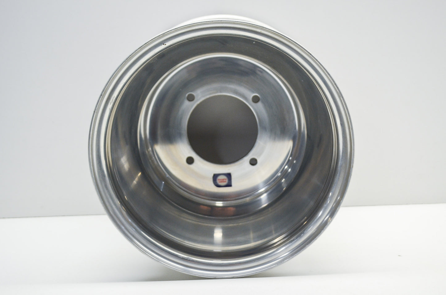 New Douglas Blue Aluminum 10x8 4x115mm Wheel NOS