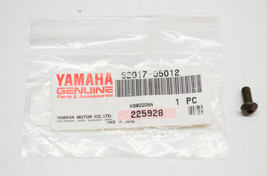 OEM Yamaha 92017-05012-00 Button Bolt NOS