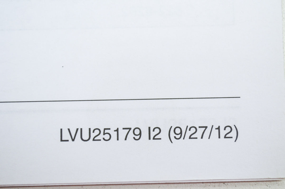 OEM John Deere LVU25179I2 Installation Instructions SCV Line Kit NOS