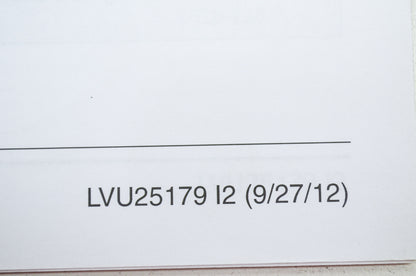 OEM John Deere LVU25179I2 Installation Instructions SCV Line Kit NOS