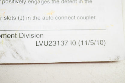 OEM John Deere Installation Instructions Auto Connect Mid Mower Drive