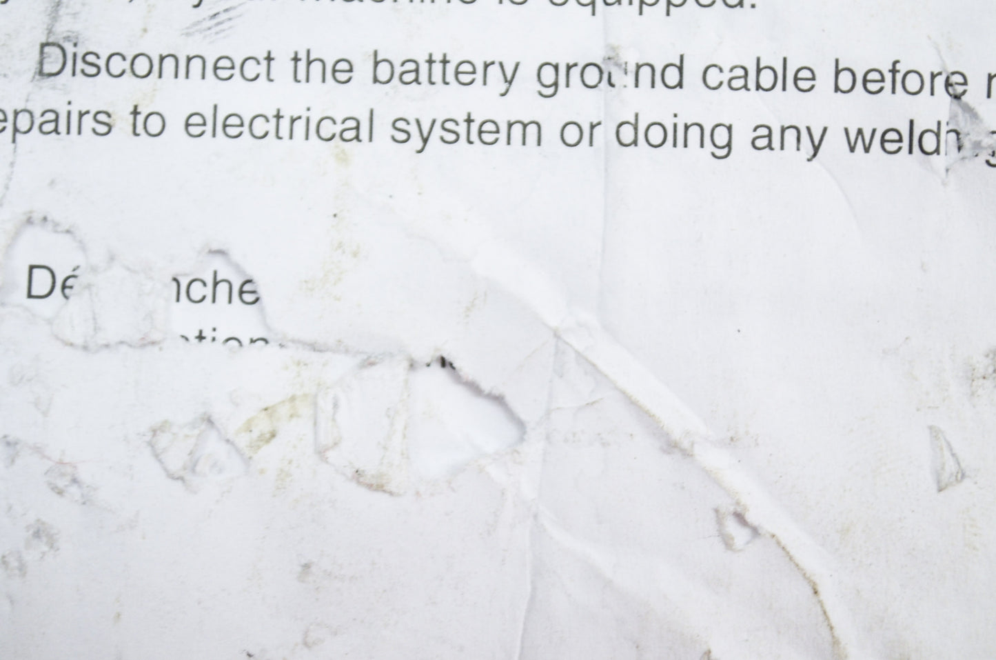 OEM John Deere Installation Instructions Auto Connect Mid Mower Drive
