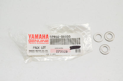 OEM Yamaha 92990-08600-00 Washer Qty 3 NOS