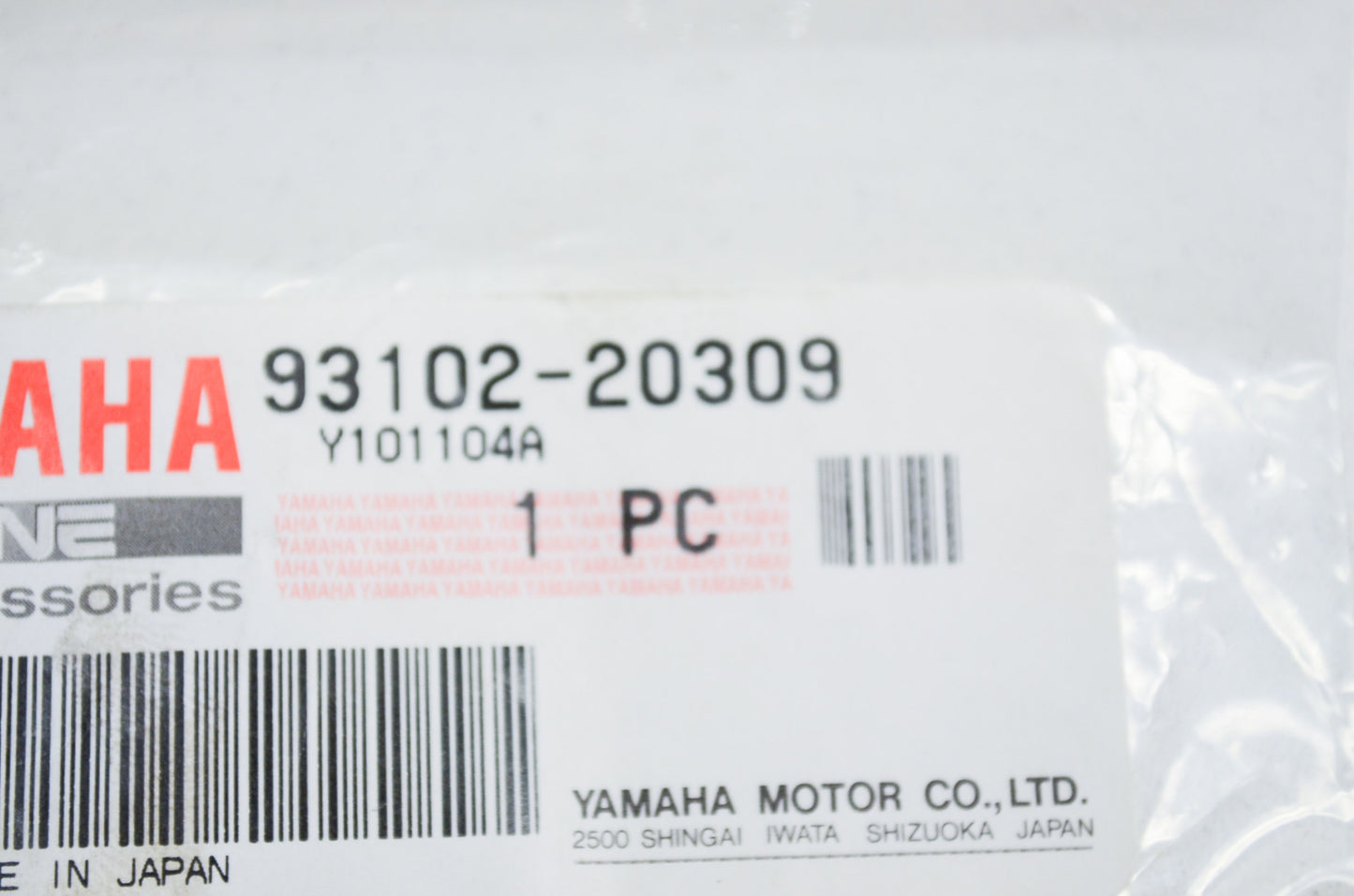 OEM Yamaha 93102-20309-00 Oil Seal Type SD NOS