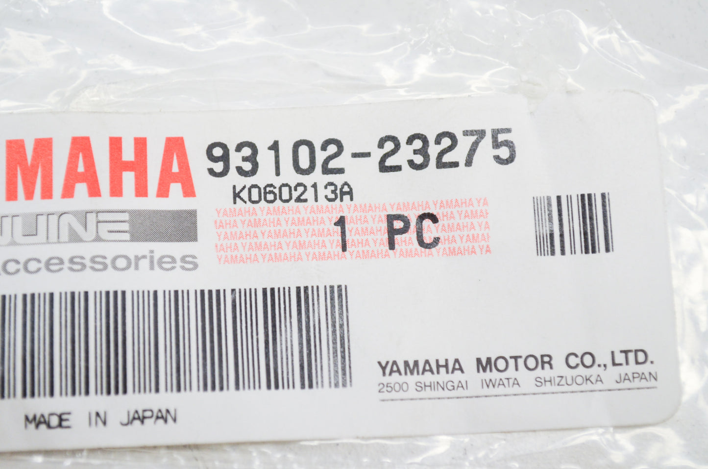 OEM Yamaha 93102-23275-00 Oil Seal Type SD NOS