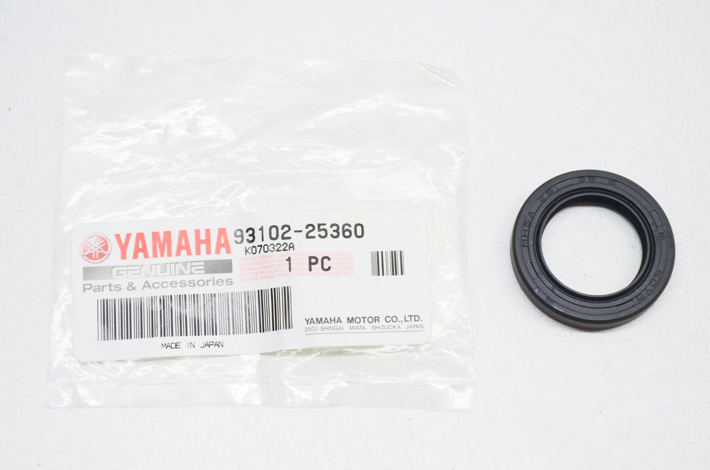 OEM Yamaha 93102-25360-00 Oil Seal NOS