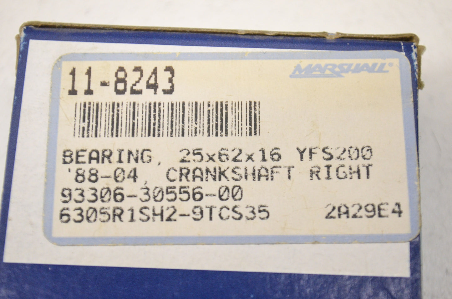 New Koyo Crankshaft Bearing Yamaha 88-04 YFS200 NOS