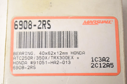 New Marshall Bearing Honda ATC250R ATC350X TRX300EX NOS