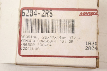 New Marshall Bearing Qty 3 Yamaha 00-04 XR650R 01-05CBR600F4 NOS