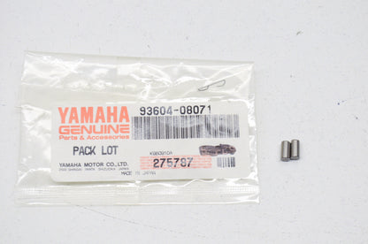 OEM Yamaha 93604-08071-00 Dowel Pin Qty 2 NOS