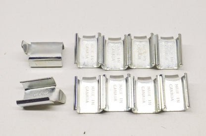 Plated Track Clip Qty 10 NOS