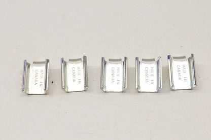 Plated Track Clip Qty 5 NOS