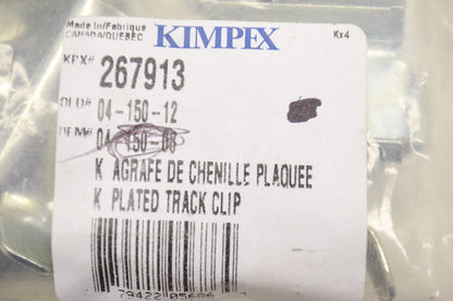Plated Track Clip Qty 5 NOS