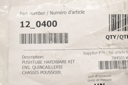 Pushtube Hardware Kit NOS