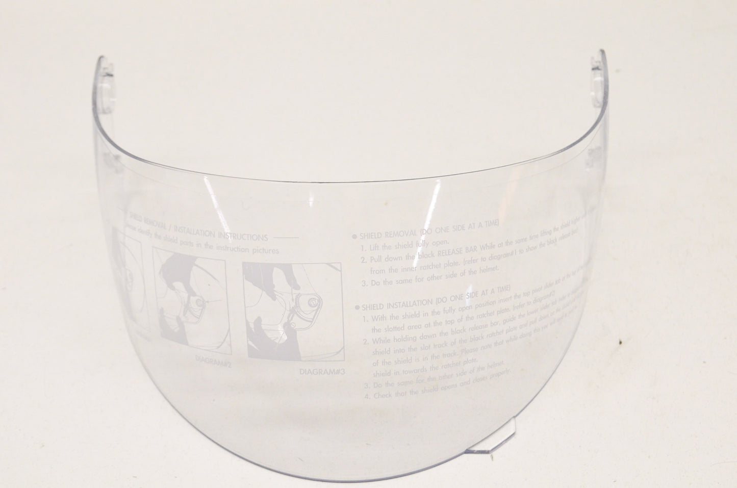 Clear Single Lens Shield NOS