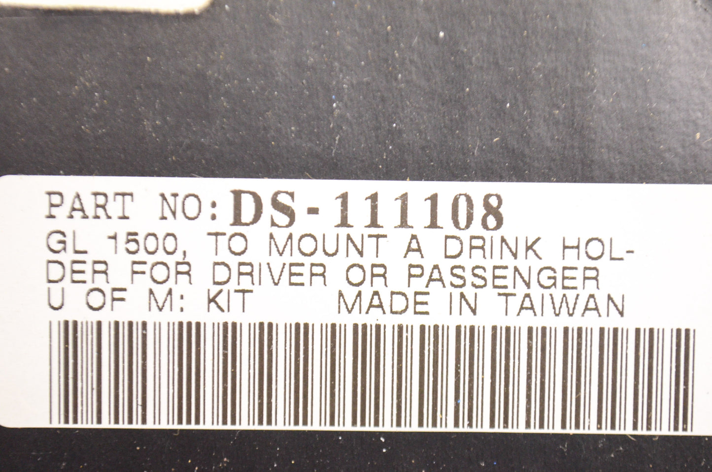 Drag Drink Holder Mount GL 1500 NOS