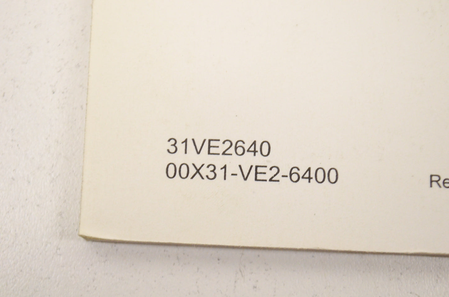 Owner's Manual Rotary Mower Harmony NOS
