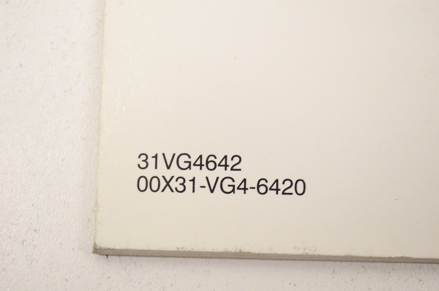 OEM Honda 31VG4642, 00X31-VG4-6420 Owner's Manual Rotary Mower Harmony II
