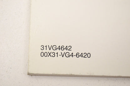 OEM Honda 31VG4642, 00X31-VG4-6420 Owner's Manual Rotary Mower Harmony II